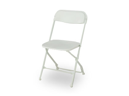 簡易椅子（白） レンタル