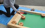木製カーリングゲーム