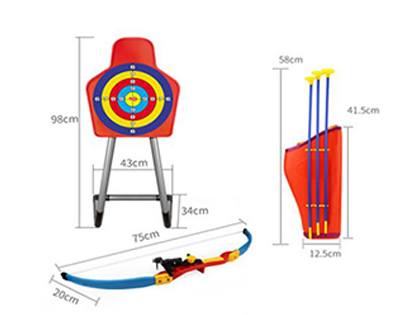 おもちゃアーチェリーセット レンタル